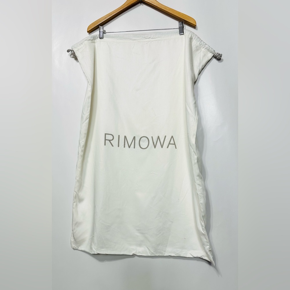 AUTHENTIC RIMOWA ivory Suitcase Luggage Cover Dust Bag Large 24.5”x 33.5”